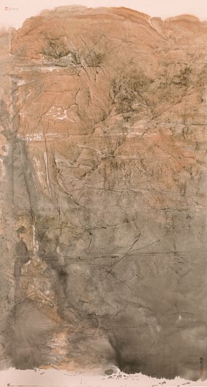 Zhong Yueying, A Medieval Landscape
2009, Ink Color on rice paper