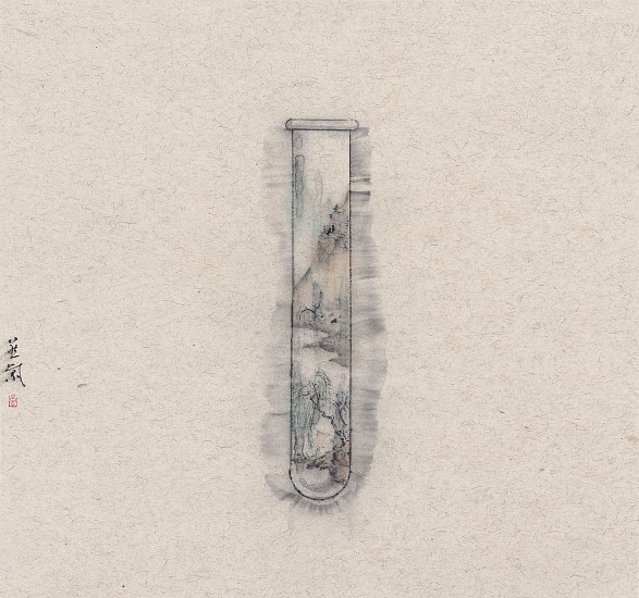 Zhang Yanzi, Registration, 2016-3
2016, Ink and color on jute paper