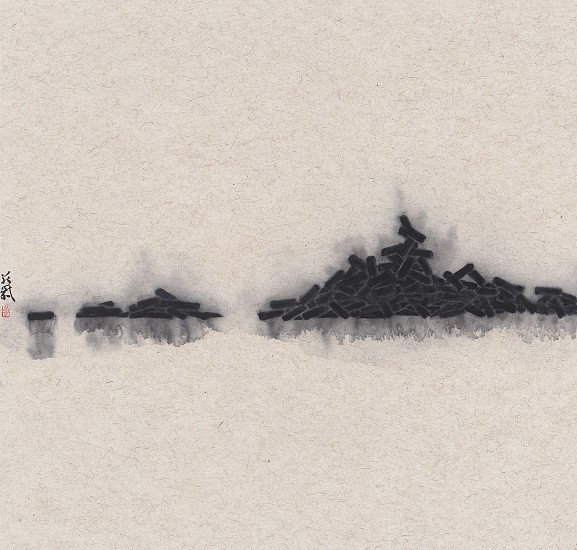 Zhang Yanzi, Registration, 2016-7
2016, Ink on jute paper