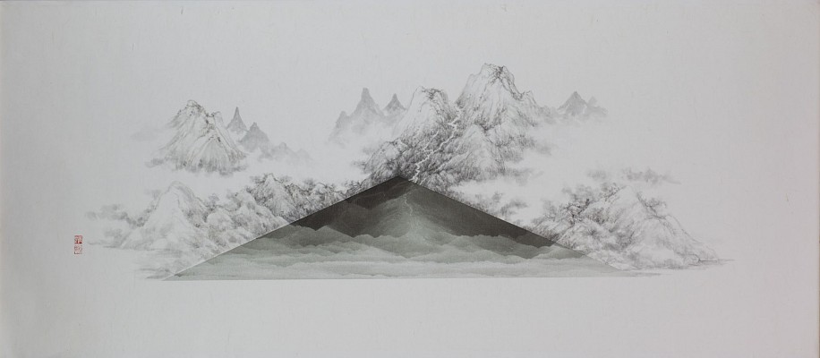 Arnold Chang and Michael Cherney, Perspectives 2
2015, Photography and ink on Xuan paper