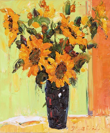Zhou Shilin, Sunflowers #2
2013, Oil on canvas