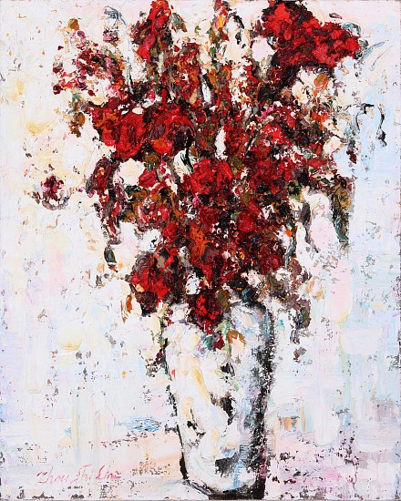 Zhou Shilin, Red Bouquet
2013, Oil on canvas