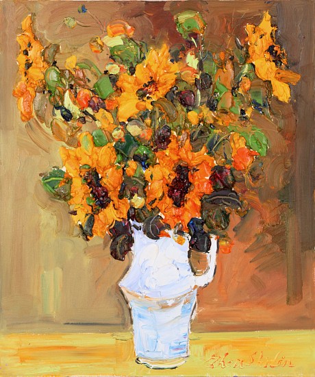 Zhou Shilin, Sunflowers #4
2013, Oil on canvas